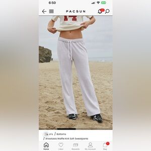 Brandy Melville Light Gray Joggers